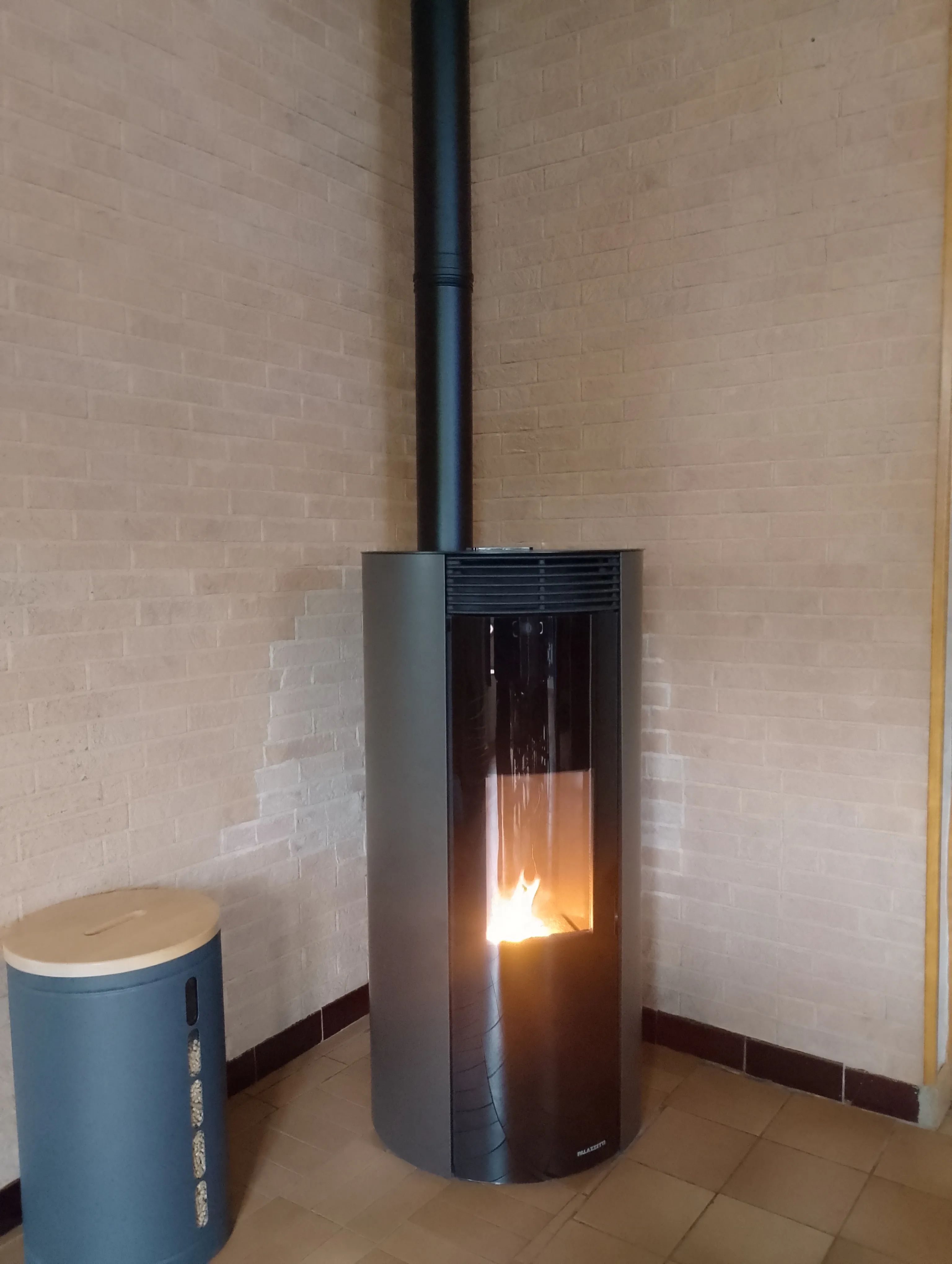 Palazzetti Emily 9kW à Guemps , installé par FK Énergie